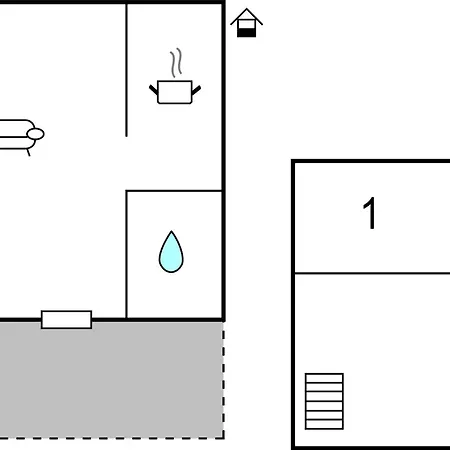 2 Bedroom Gorgeous In Casa de Férias *